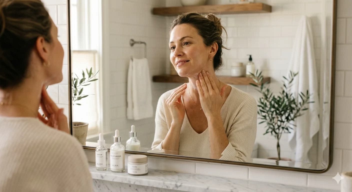The Neck Wrinkle Problem Nobody Talks About (And the Device That's Going Viral for It)